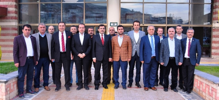 Başkan Uğurlu, Ak Partili Koca’yı Ağırladı