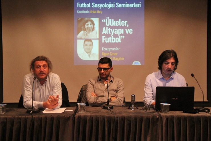 Cüneyt Kaşeler Ve Ilgaz Çınar ’Futbol Sosyoloji Seminerleri’nin Konuğu Oldu