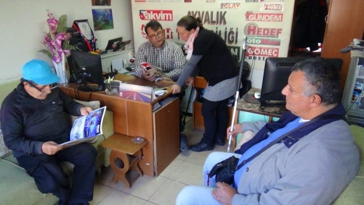 Bu Gazetede Çalışmanın Şartı Engelli Olmak