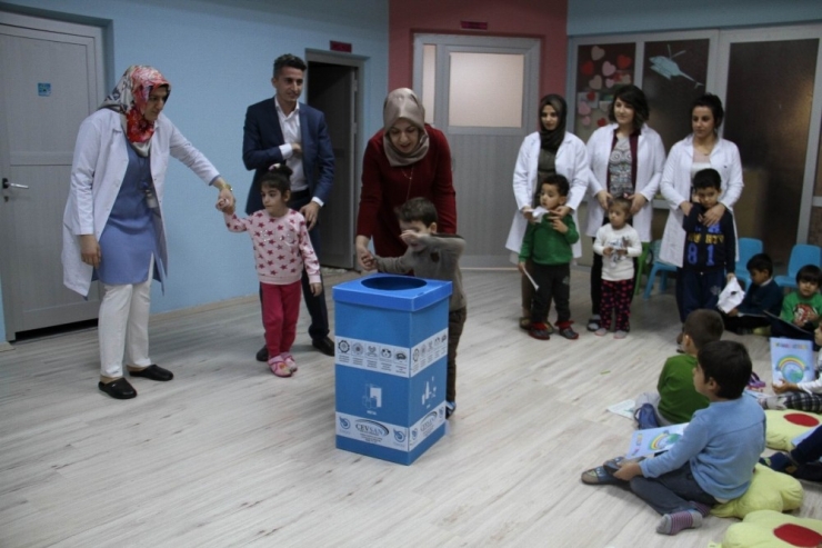 Bismil Belediyesinden Çocuklara Geri Dönüşüm Eğitimi