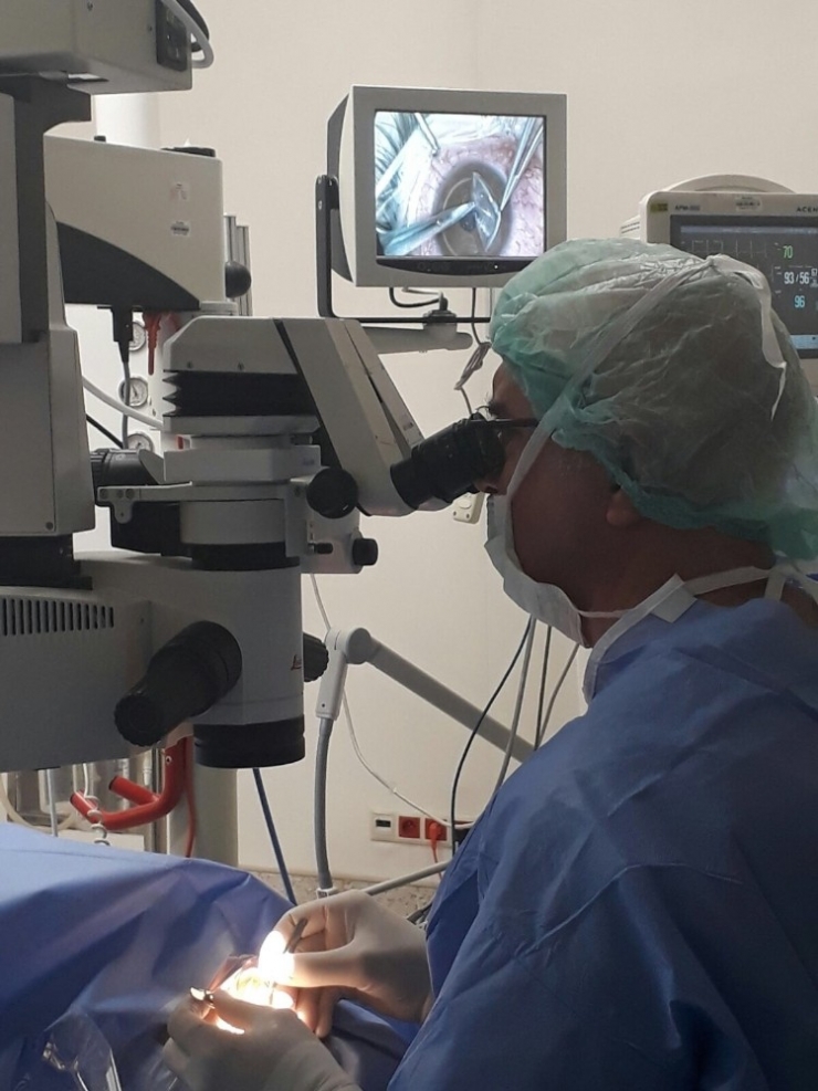 Göz Nakliyle Görme Kaybı Son Buldu