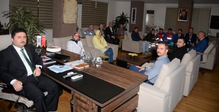 Altıeylül Belediye Başkanı Hasan Avcı Engellileri Kabul Etti