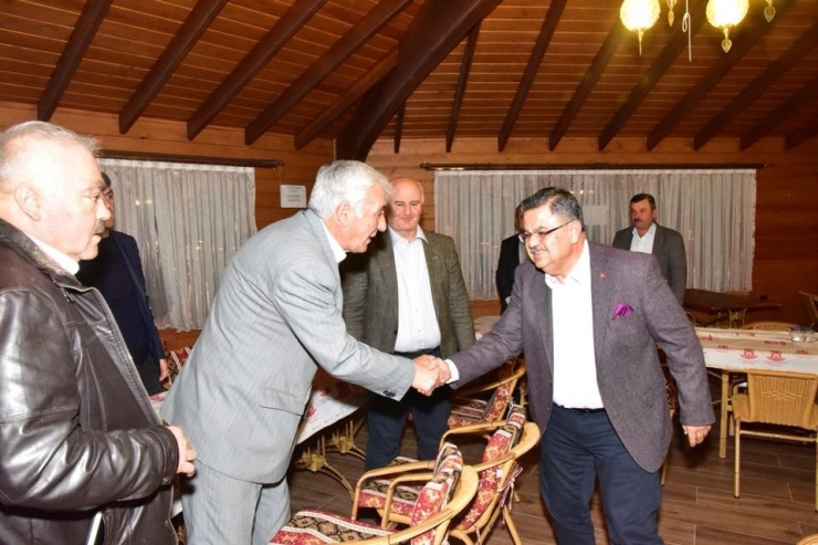 Başkan Yağcı Muhtarlarla Bir Araya Geldi