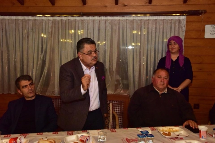Başkan Yağcı Muhtarlarla Bir Araya Geldi