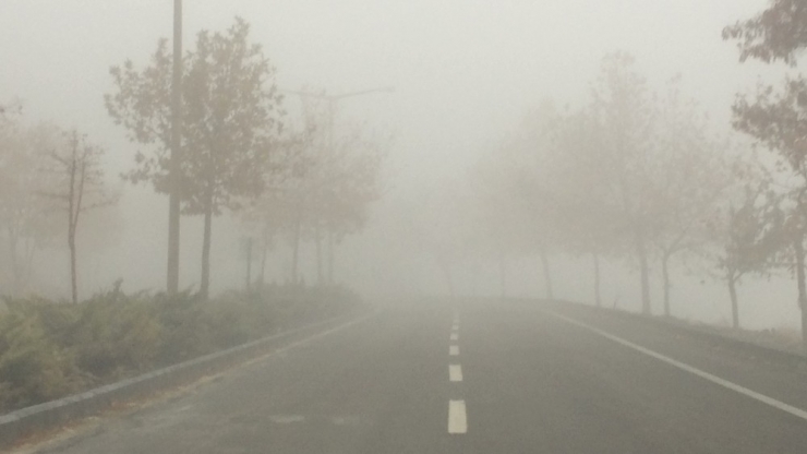 Elazığ’da Sis Etkisini Sürdürüyor