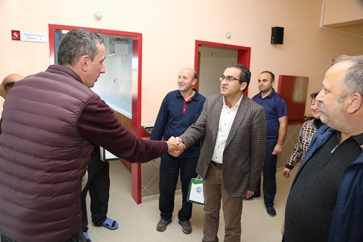 Çayeli Belediye Başkanı Atilla Esmen Engelliler İle Bir Araya Geldi