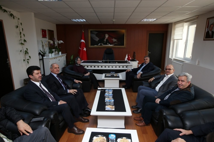 Başkan Toçoğlun’dan Kaymakam Yaman’a Ziyaret