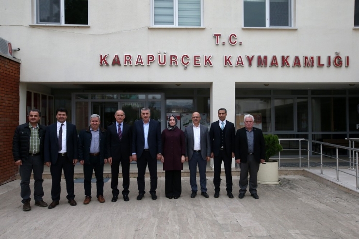 Başkan Toçoğlun’dan Kaymakam Yaman’a Ziyaret