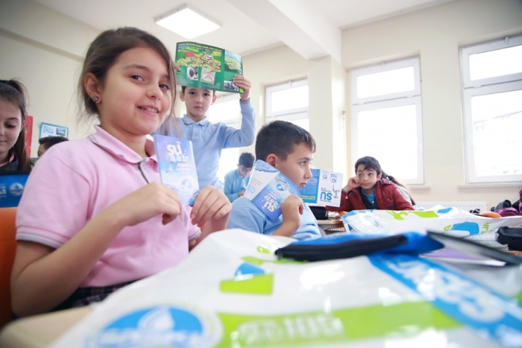 Öğrencilere ‘Bilinçli Su Kullanımı’ Eğimleri Devam Ediyor