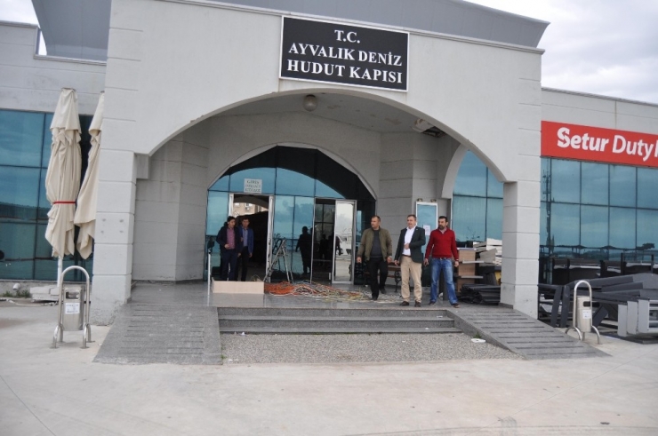 Ayvalık Deniz Hudut Kapısı Yenileniyor
