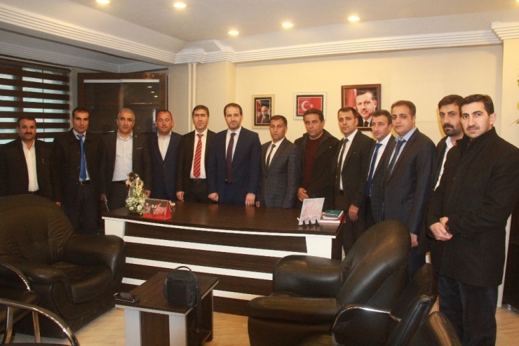 Şehit Ve Gazi Ailelerinden Ak Parti’ye Ziyaret