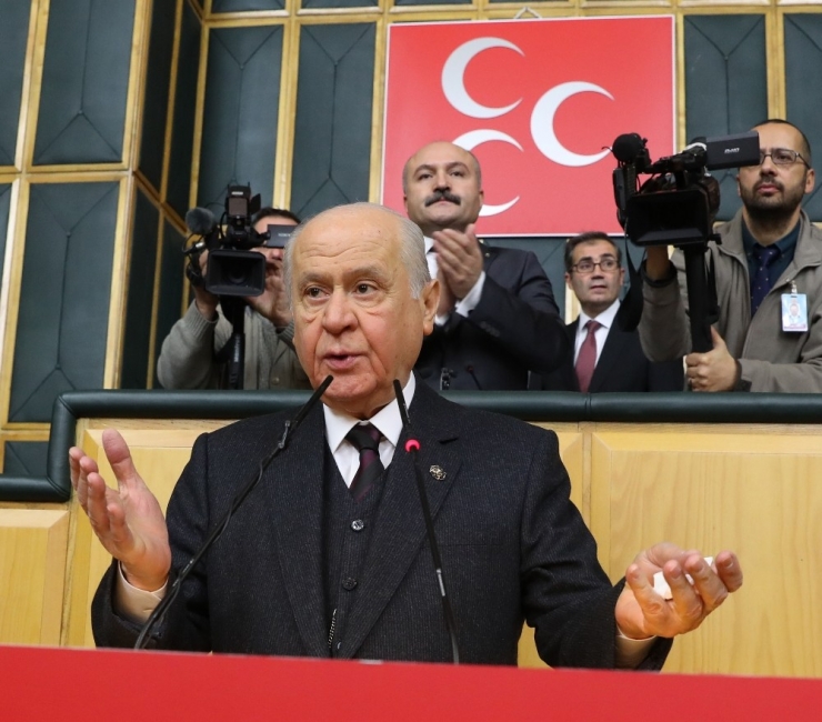 Bahçeli: "Neymiş, Mhp Ne Derse O Yapılıyormuş. Mhp İktidara Yön Veriyormuş"