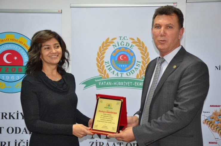 Niğde’de 88 Çiftçiye İyi Tarım Uygulamaları Sertifikası Verildi