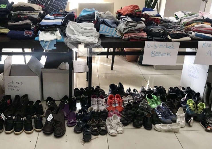 Tepebaşı Belediyesinden Sığınmacılara Yardım Eli