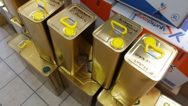 Burhaniye’de Zeytinyağı 81 İle Gidiyor