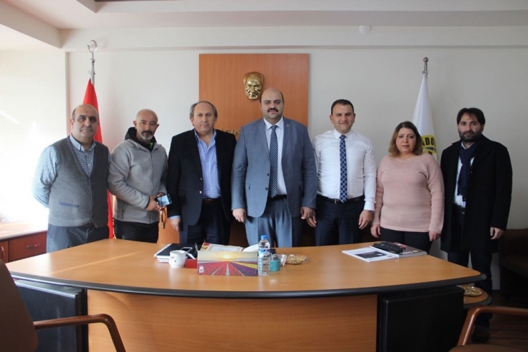 Başkan Orhan’dan Basın Stk’larına Ziyaret