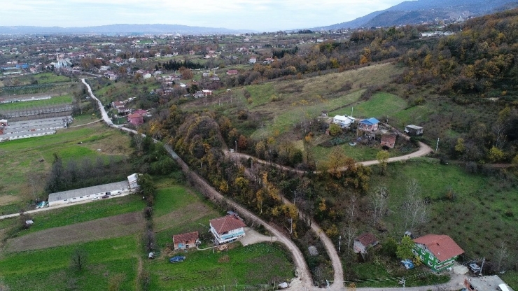 Doğantepe’de Bin 100 Metrelik Beton Yol