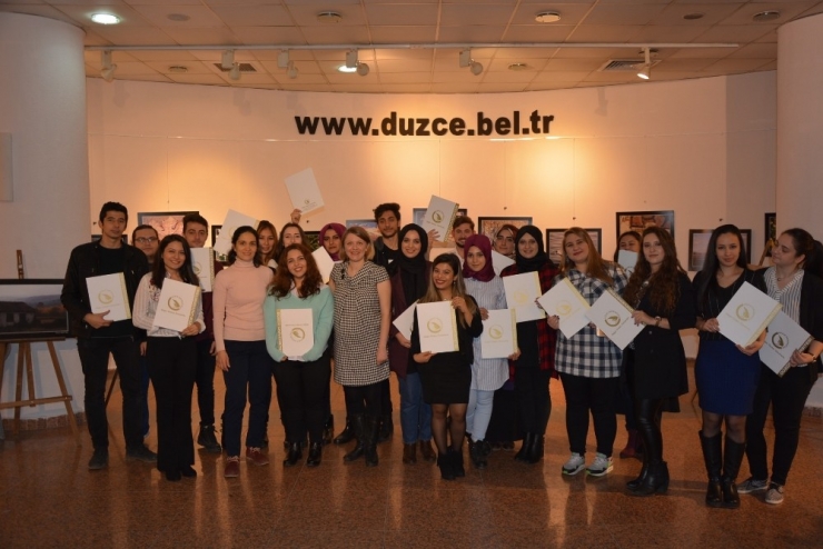 Gölyaka Myo’dan Maviden Yeşile Başlıklı Fotoğraf Sergisi