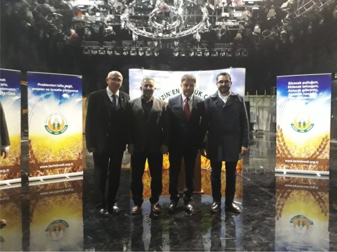 Türkiye Tarım Kredi Kooperatifi Merkez Birliği Genel Müdürü Olan Eski Milletvekili Poyraz Koltuğu Devraldı