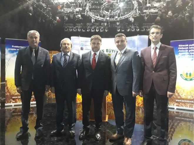 Türkiye Tarım Kredi Kooperatifi Merkez Birliği Genel Müdürü Olan Eski Milletvekili Poyraz Koltuğu Devraldı