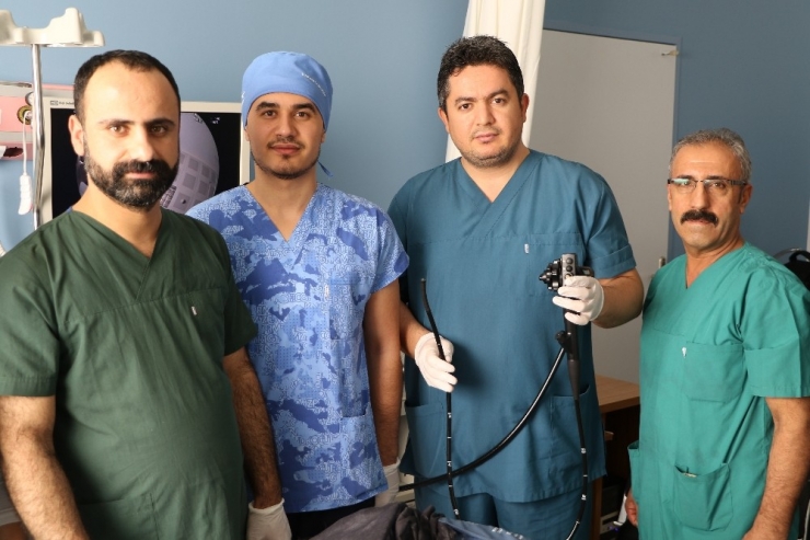 Kahta’da Ağrısız Endoskopi Yapılıyor