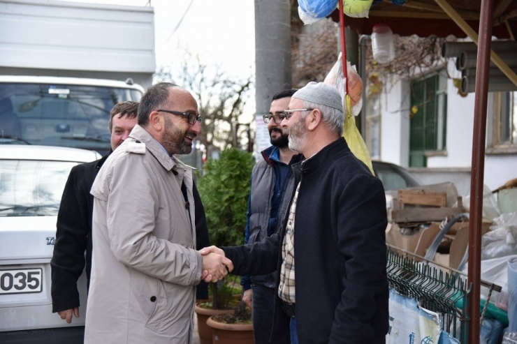 Başkan Üzülmez, Avluburun Mahallesi’nde İncelemede Bulundu