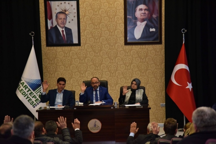 Kartepe Belediyesi Aralık Ayı Meclis Toplantısı Yapıldı