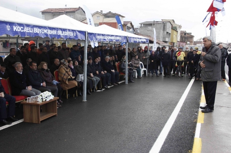 Derince Altarnatif Yoluna Bir Viyadük Daha Yapıldı