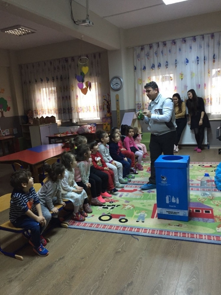 Körfez Belediyesi, Anaokulu Öğrencilerini Bilinçlendiriyor