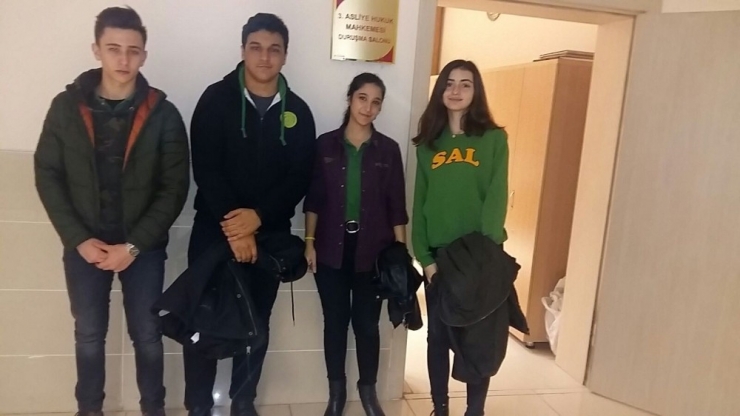Lise Öğrencileri Mahkemelere Katılıp Gözlem Yapacak