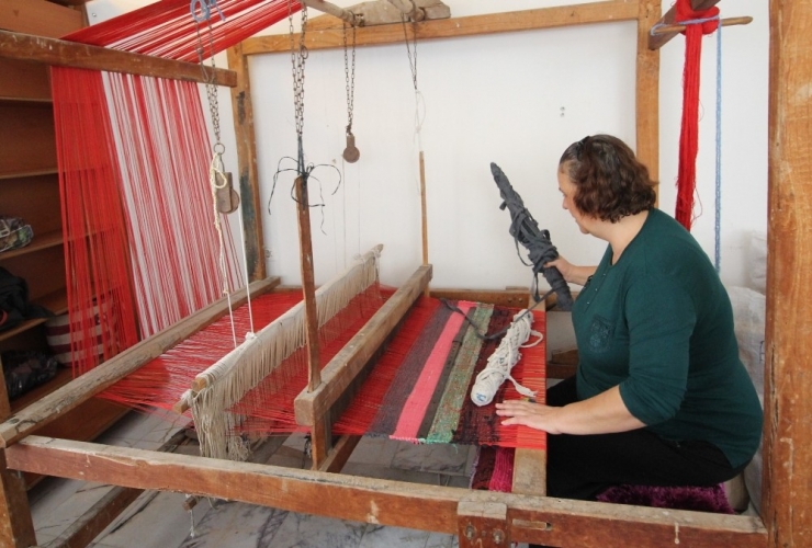 Bafra’da Kirkitli Kilim Kursu