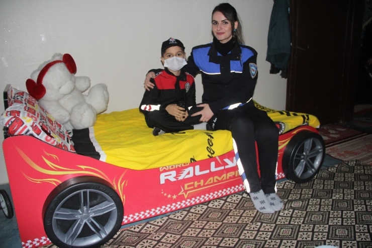 Lösemili Mustafa’nın ’Arabalı Yatak’ Hayali Gerçek Oldu