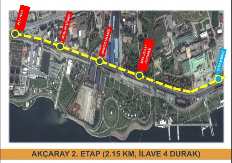 Sekapark - Plajyolu Tramvay Hattı İhalesi Yapıldı