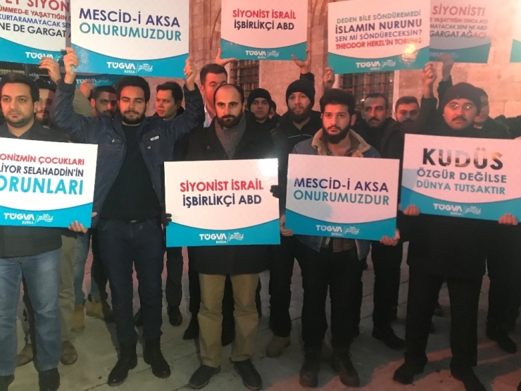 Amerika’nın Kudüs Kararına Bursa’dan Tepki