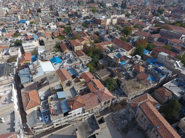 Gaziantep’te Tarihi Mahallelerin Restorasyonu Sürüyor