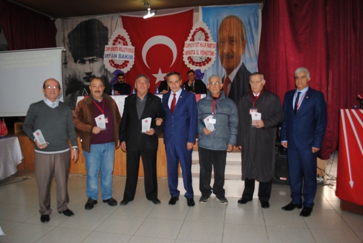Chp Eğirdir İlçe Başkanı Kaş Güven Tazeledi