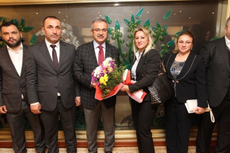 Başkan Köşker Giresunluları Ağırladı