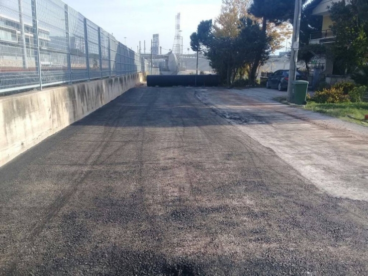 Körfez Sahil Caddesi Yeniledi