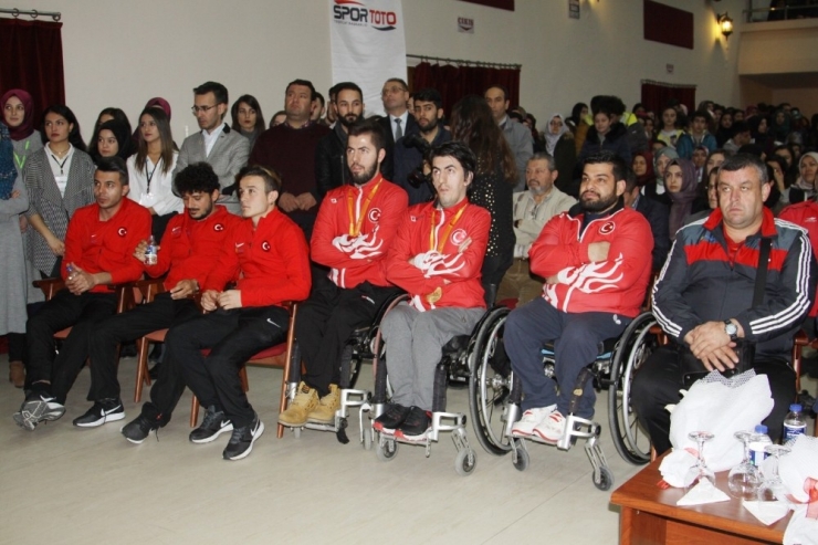 “Başarıya Engel Yok, Milli Gururlarımız” Paneli