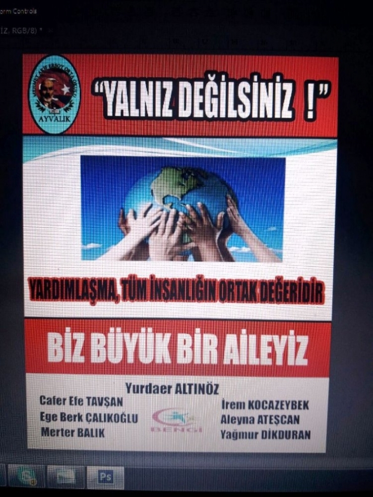 Öğrenciler, Yoksul Anneleri, Yaşlıları Ve Engellileri Yalnız Bırakmıyorlar