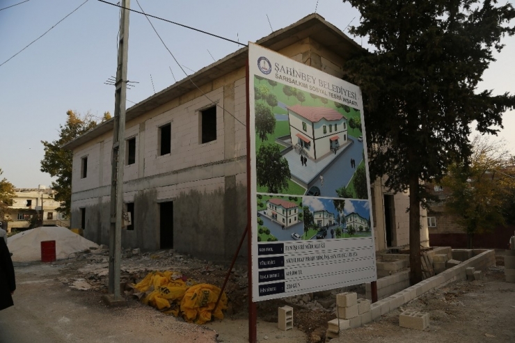 Şahinbey’den Sarısalkım’a Sosyal Tesis