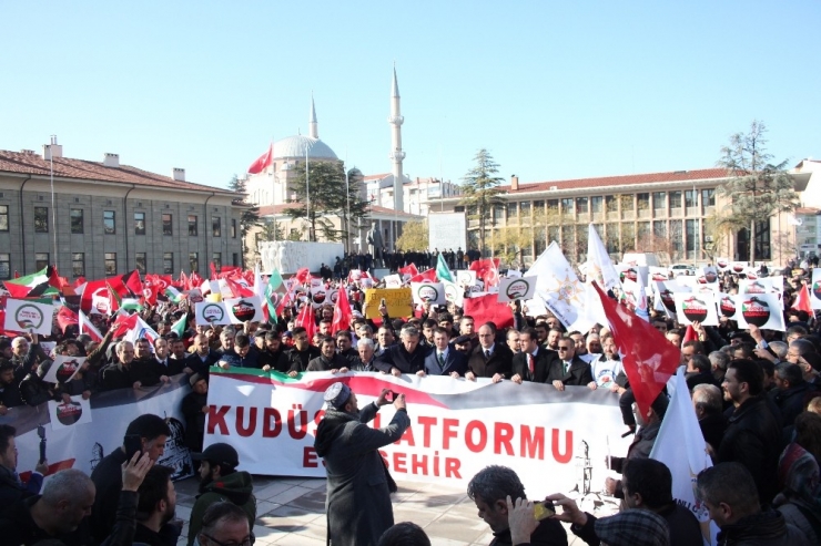 Eskişehir De Kudüs İçin Yürüdü