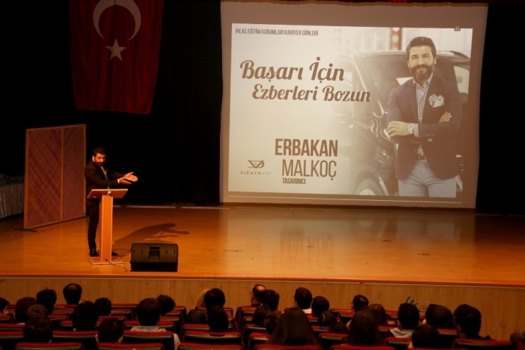 İşadamı Malkoç’tan, İhlas Koleji Öğrencilerine Altın Tavsiyeler