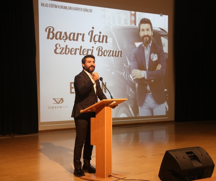 İşadamı Malkoç’tan, İhlas Koleji Öğrencilerine Altın Tavsiyeler