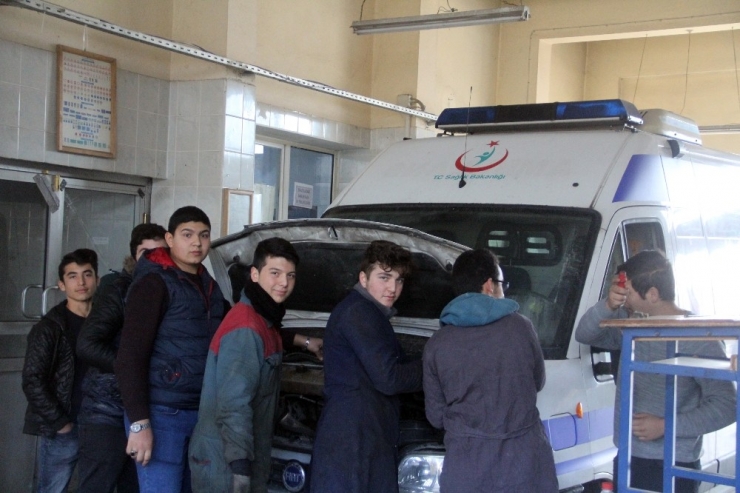 Hastalar 112’ye, 112’nin Araçları Onlara Emanet