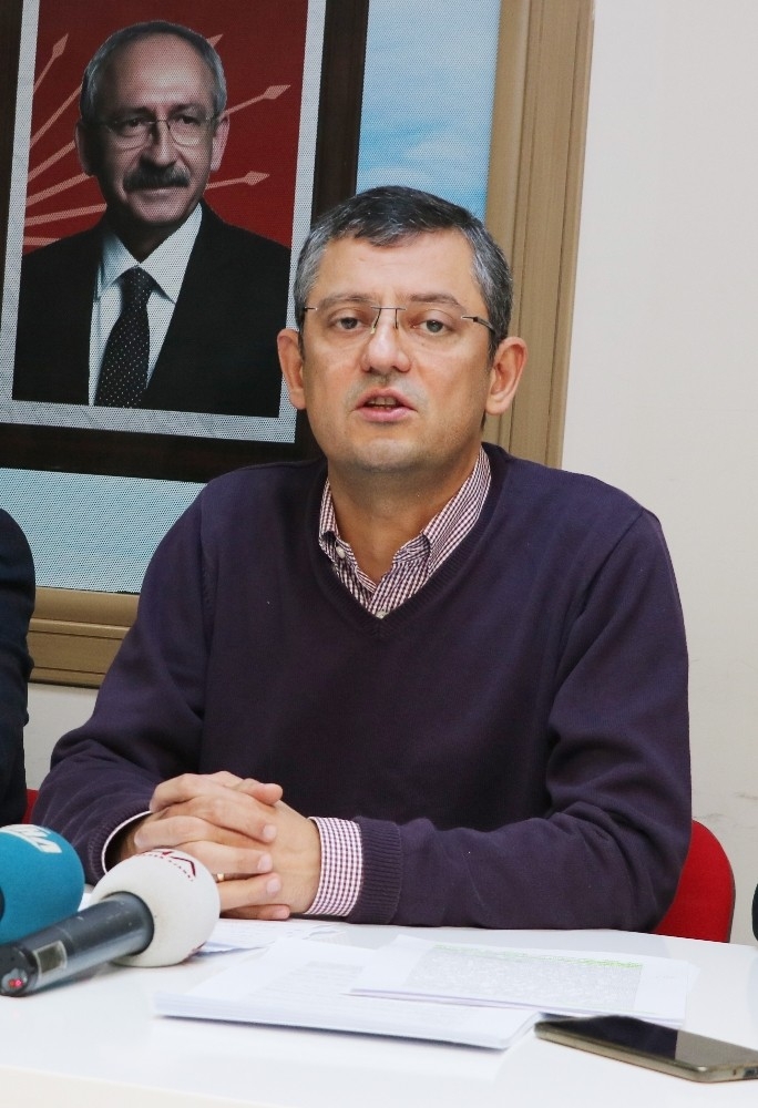 Chp’li Özel’den Kudüs Değerlendirmesi