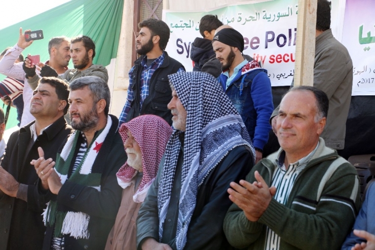 Halep’de Trump’ın Kudüs Kararı Protesto Edildi