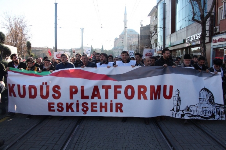 Eskişehir De Kudüs İçin Yürüdü