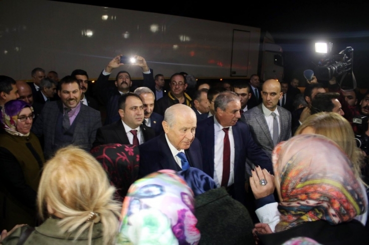 Mhp Lideri Bahçeli Antalya’da