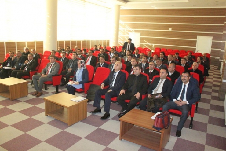 Ortaöğretim Kurumlarının Genel Durumu Değerlendirildi